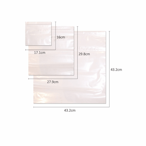 Zip Zag Resealable Bags - Image 2