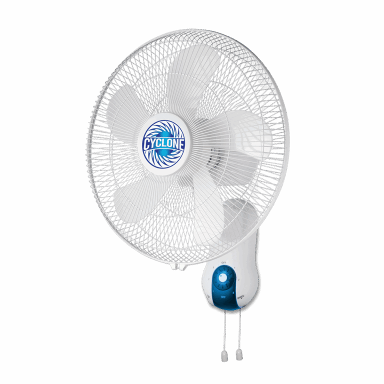 Cyclone Oscillating Figure 8 Wall Fan