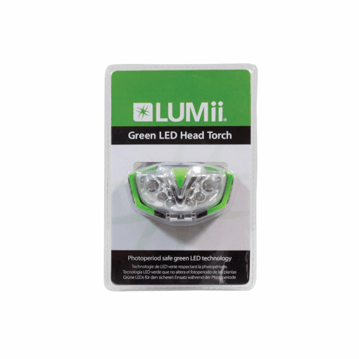 LUMii Green LED Head Torch - Image 2