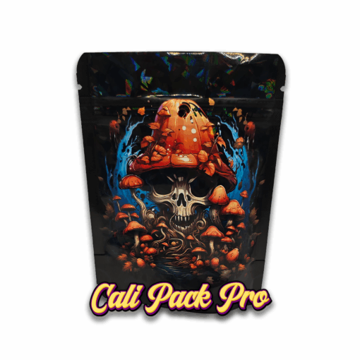 Skull Face 3.5g Mylar Bag - Image 4