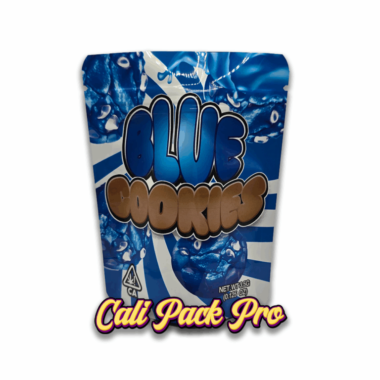 Blue Cookies 3.5g Mylar Bag