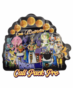 Gods Of Destruction 3.5 Mylar Bag