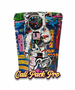Man Moon 3.5g Mylar Bag