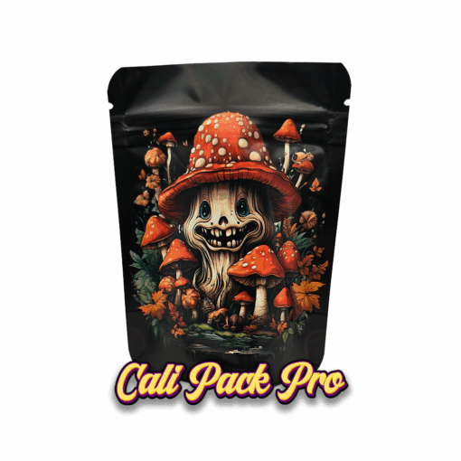 Mushroom Face 3.5g Mylar Bag - Image 4