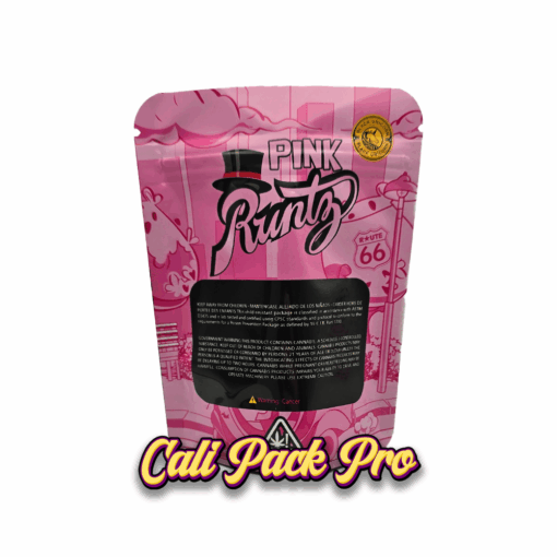 Pink Runtz 3.5g Mylar Bag - Image 3