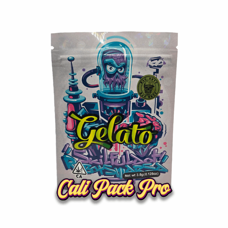 Robo Gelato 3.5g Mylar Bag