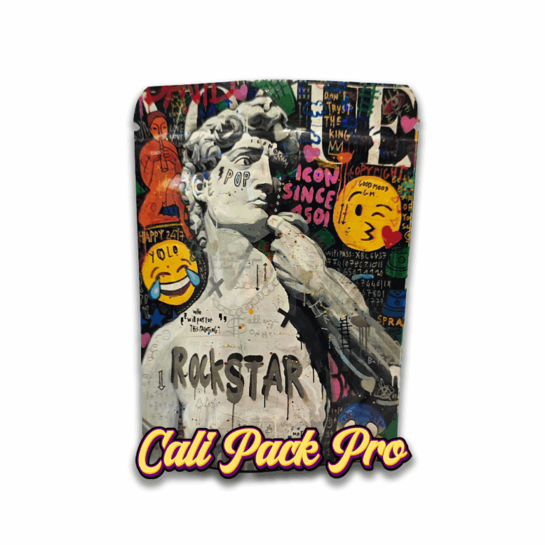 Vogue Rockstar 3.5g Mylar Bag