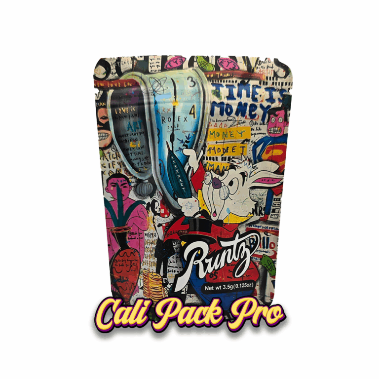 Time Is Money 3.5g Mylar Bag