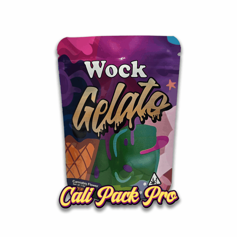 Wock Gelato 3.5g Mylar Bag
