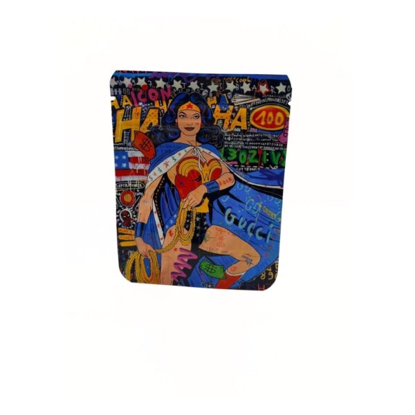 Wonder Woman 3.5g Mylar bag