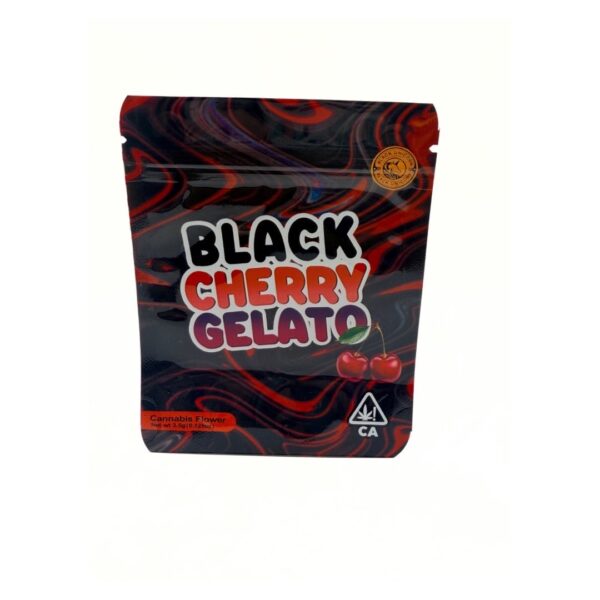 Black Cherry Gelato 3.5g Mylar bag