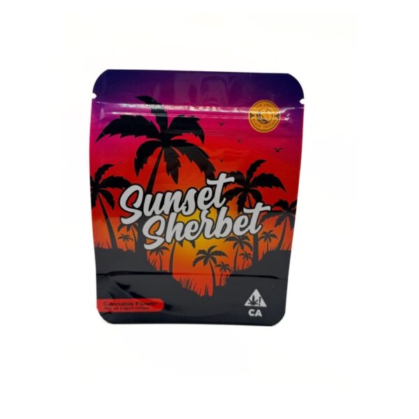 Sunset Sherbet 3.5g Mylar bag