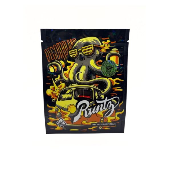 Octopus Runtz 3.5g Mylar bag