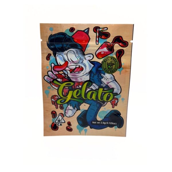 Jazz Gelato 3.5g Mylar bag
